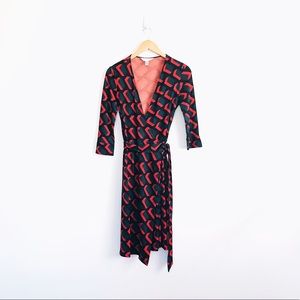 Diane Von Furstenberg Julian Wrap Dress